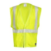 ML Kishigo Breathable Mesh Class 2 FR Vest in Hi-Vis Lime